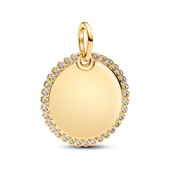 Pendente Pandora Donna Engravable in Lega metallica Cubic Zirconia 364007C01 - 364007C01